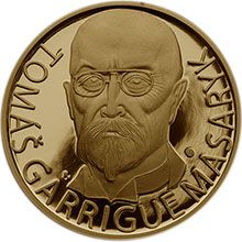 Náhled - Zlatá uncová medaile 75 let od úmrtí T.G.Masaryka