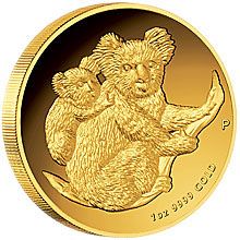 Náhled - Koala Gold 1 Oz Proof High Relief