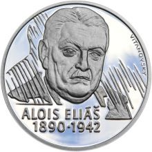 Alois Eliáš - 28 mm stříbro Proof