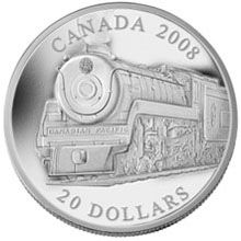Náhled - 2008 Canadian Locomotives - Royal Hudson Silver Proof