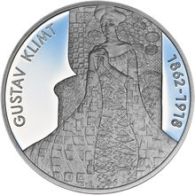 Gustav Klimt - stříbro Proof