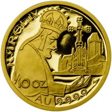 Náhled - 1998 - Proof - Karel IV - Karlštejn