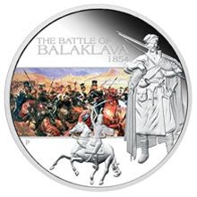 Náhled - Balaklava 1854  - Great Battles Silver Proof 1 Oz