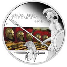 Náhled - Thermopylae - Great Battles Silver Proof 1 Oz