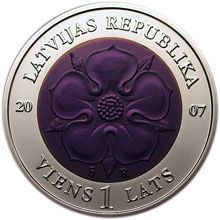 Náhled - Coin of Time II 2007 Lotyšsko