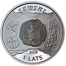 Náhled - Limbazi 2008 Silver Proof - Lotyšsko