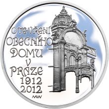 Náhled - 200 Kč Postaven Obecní dům v Praze b.k.