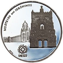 Náhled - € 2,5 -The Monastery of Jerónimos Silver Proof