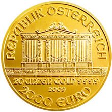 Náhled - Wiener Philharmoniker  20 Oz - Investiční zlatá mince
