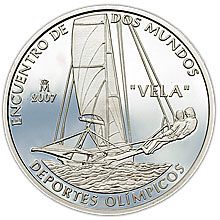 Náhled - 10 € Sailing 2007 Proof Spain