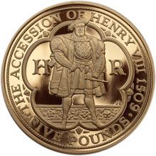 Náhled - 2009 Henry VIII. Gold Proof