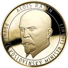 Náhled - 100. výročí vzniku československé měny - Rašínův dukát - proof