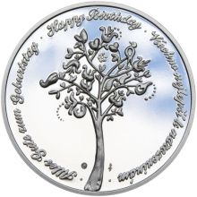 Náhled - Medaile k životnímu výročí 100 let - 1 Oz stříbro Proof