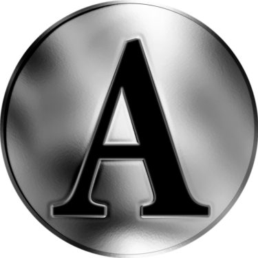 Náhled Reverzní strany - Slovenská jména - Anabela - stříbrná medaile