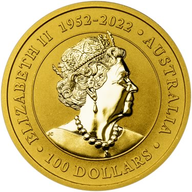 Náhled Averzní strany - Nugget 1 Oz - Investiční zlatá mince
