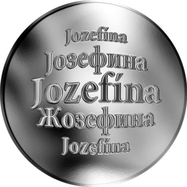 Náhled Averzní strany - Slovenská jména - Jozefína - stříbrná medaile
