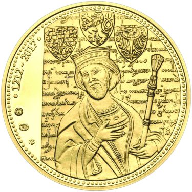 Náhled Reverzní strany - Zlatá bula sicilská - 805. výročí vydání zlato b.k.