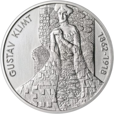 Náhled Averzní strany - Gustav Klimt - stříbro b.k.