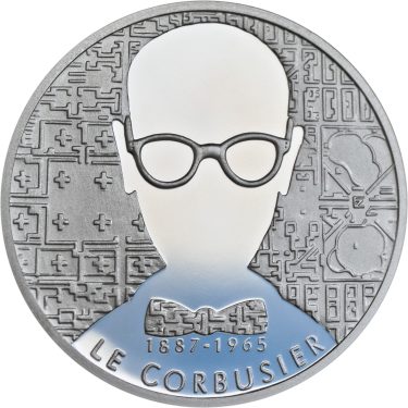 Náhled Averzní strany - Le Corbusier - 125. výročí narození Ag proof
