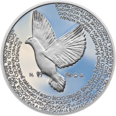 Náhled Reverzní strany - Svoboda, Rovnost, Bratrství I. - sada tří stříbrných medailí Proof