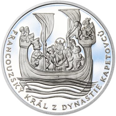 Náhled Reverzní strany - Ludvík IX. Francouzský - 800. výročí narození stříbro proof