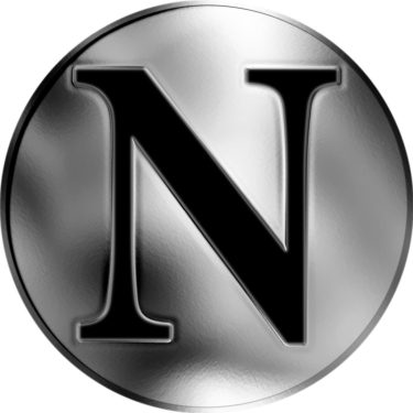 Náhled Reverzní strany - Česká jména - Nikola - stříbrná medaile