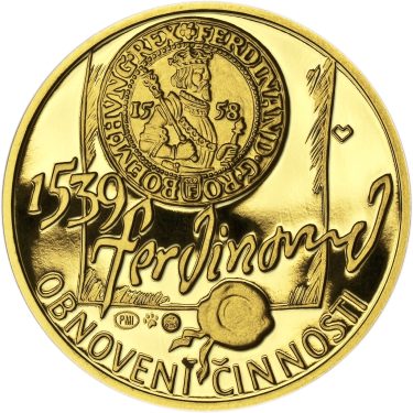 Náhled Reverzní strany - Pražská mincovna - zlato 1/2 Oz Proof