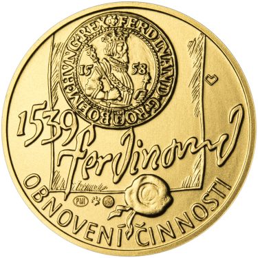Náhled Reverzní strany - Pražská mincovna - zlato 1 Oz b.k.