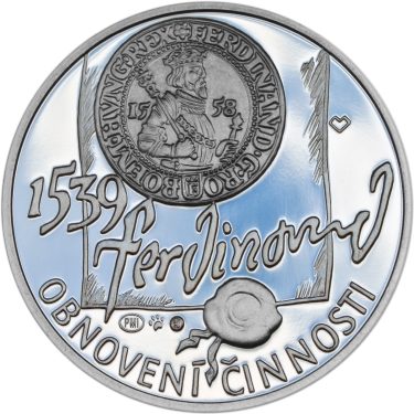 Náhled Reverzní strany - Pražská mincovna - stříbro 1 Oz Proof