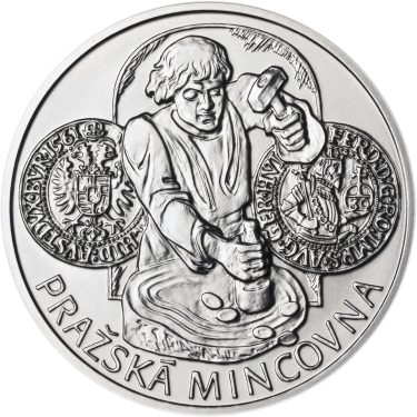Náhled Averzní strany - Pražská mincovna - stříbro 1 Oz b.k.