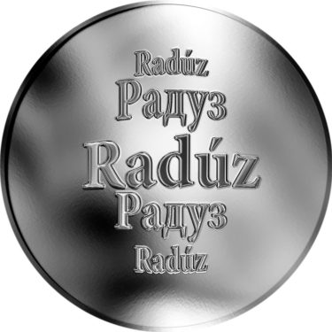 Náhled Averzní strany - Slovenská jména - Radúz - stříbrná medaile