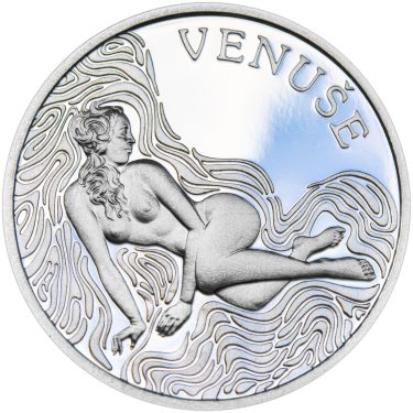 Náhled Averzní strany - Venuše 25 mm stříbro Proof