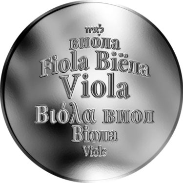 Náhled Averzní strany - Česká jména - Viola - stříbrná medaile