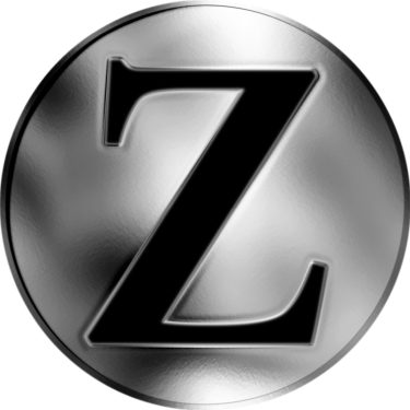 Náhled Reverzní strany - Slovenská jména - Zoltán - stříbrná medaile