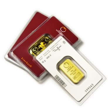 Náhled Averzní strany - Münze Österreich 10 gramů - Investiční zlatý slitek - Set 10ks slitků